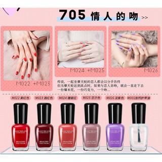 Bộ 6 lọ sơn móng tay Maycreate từ #705 - #709