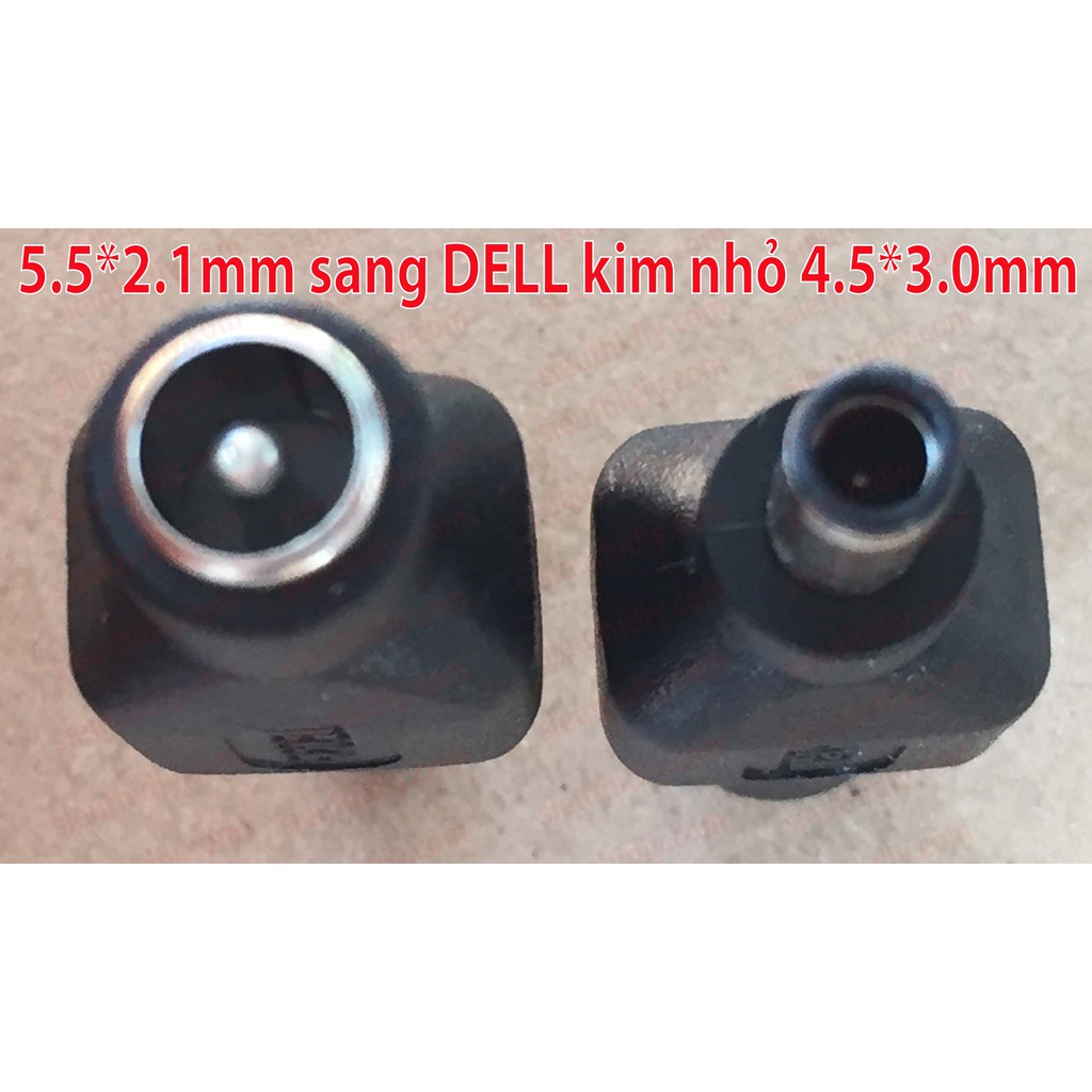 Đầu chuyển sạc DELL 5.5*2.1mm sang 7.4*5.0mm, 4.5*3.0mm