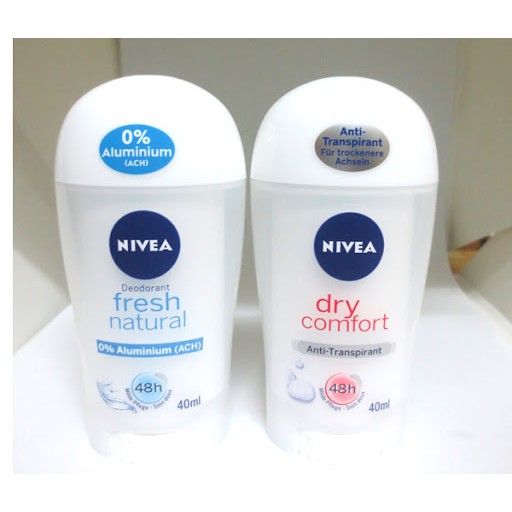 [GIÁ HỦY DIỆT] Sáp lăn khử mùi Nivea Hàng chuẩn Nội địa Đức Dry comfort 48h 40ml