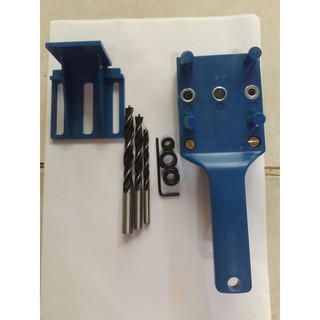 Bộ cữ khoan chốt gỗ 6/8/10mm 3 trong 1 loại tốt