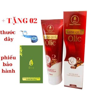 KEM TAN MỠ OLIC - KEM QUẾ - GEL SĂN CHẮC QUẾ 100G CHÍNH HÃNG - DATE MỚI