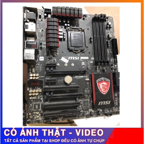 [Mã Sale hoàn 50k cho đơn từ 1tr] Main Msi H97 gaming 3 đen cực chất