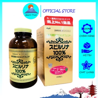 [Chính hãng] Tảo xoắn Spirulina Nhật Bản 2200 viên - Giá tốt - Hàng chính hãng