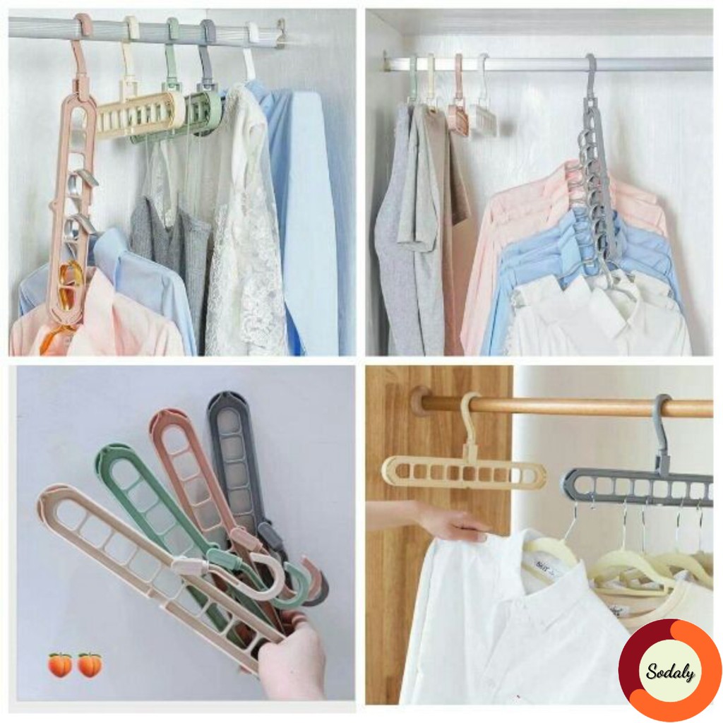 Móc Treo Quần Áo Đa Năng Tiện Lợi