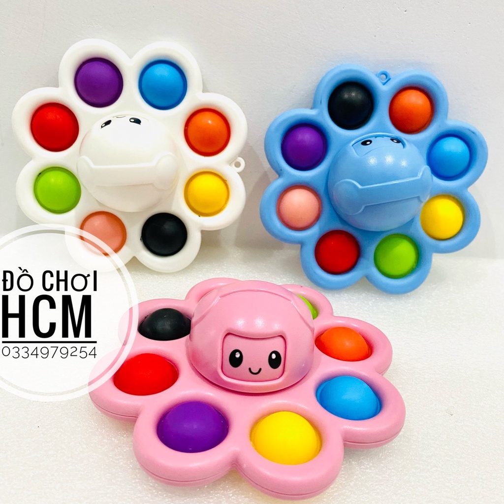 [SIÊU HOT] Đồ chơi con quay spinner bạch tuộc cảm xúc, squid game, pop it fidget toy, bóp bong bóng giúp giảm căng thẳng