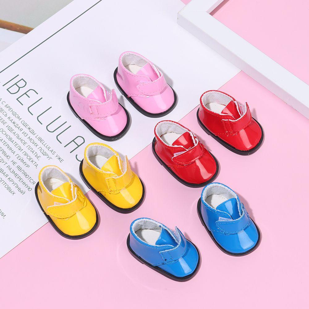 Giày Búp Bê Bằng Da PU Xinh Xắn Dành Cho Búp Bê