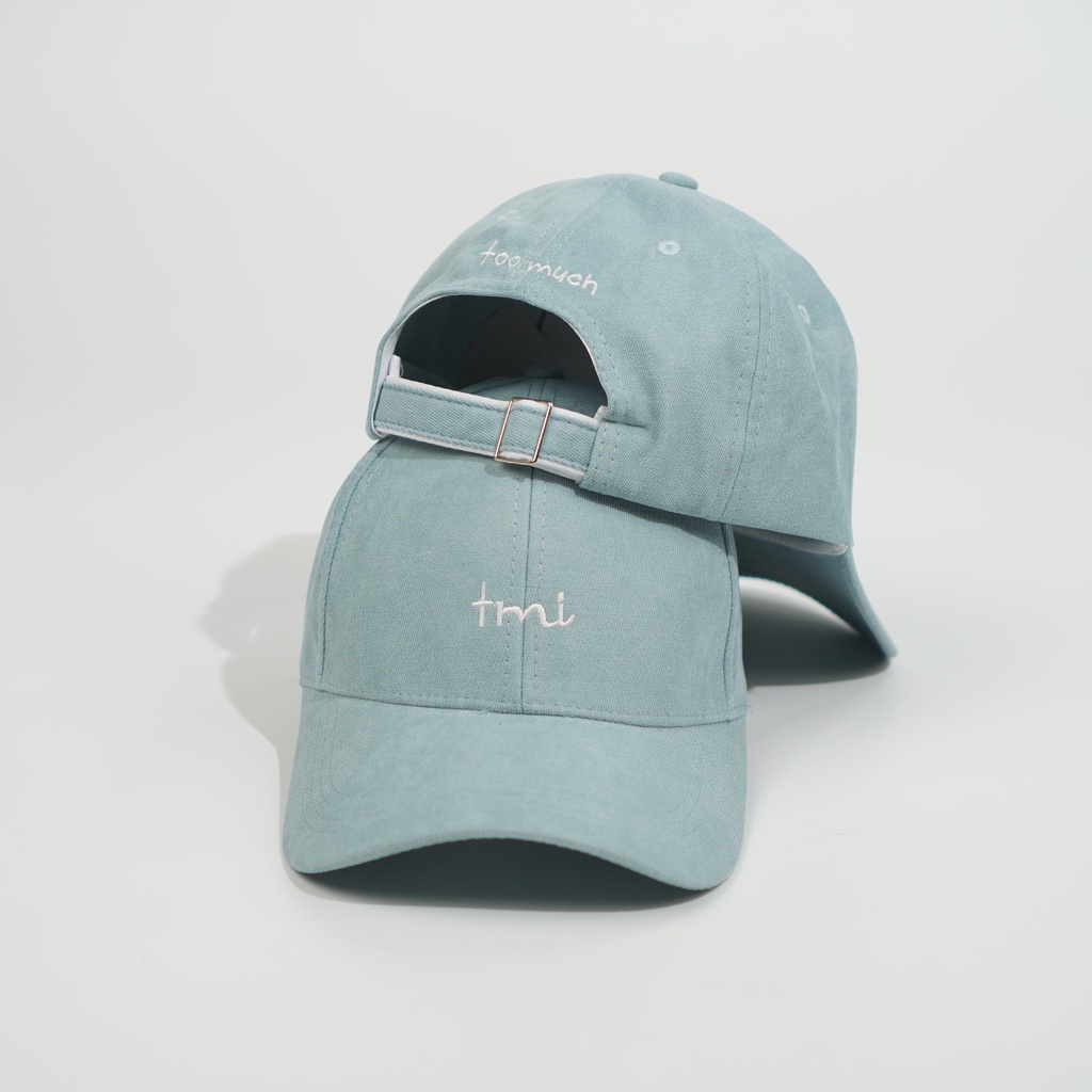 Mũ lưỡi trai - Nón kết thêu chữ Tmi - chất nỉ nhung cao cấp form unisex nam nữ đi học - du lịch