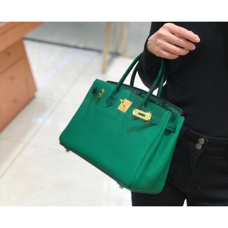 Túi xách nữ Hermes HM birkin hai size 25 và size 30 da thật cao cấp nhiều màu hàng 1-1 vip
