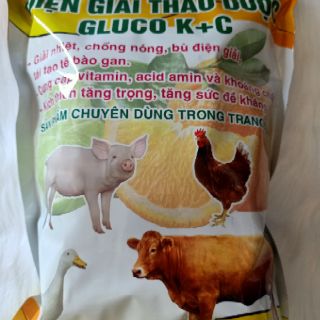 1kg Điện Giải thảo Dược Gluco KC - Giải nhiệt, chống nóng