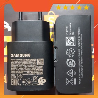 Bộ sạc nhanh samsung 25w note 10 / note 10 plus chính hãng 100%
