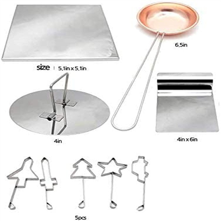 Bộ dụng cụ làm bánh quy/kẹo đường Dalgona tổ ong phim Hàn Quốc Squid Game | BigBuy360 - bigbuy360.vn