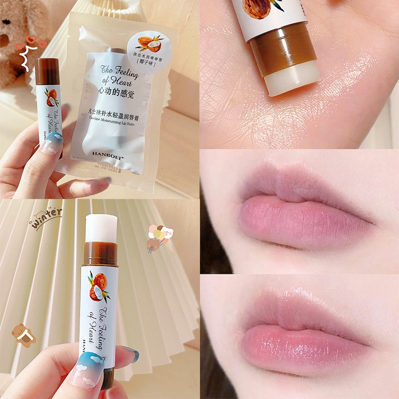 Son dưỡng có màu HANBOLI dạng thạch trái cây vaseline màu tiệp da Zuzu Cosmetic HUBEAUTY