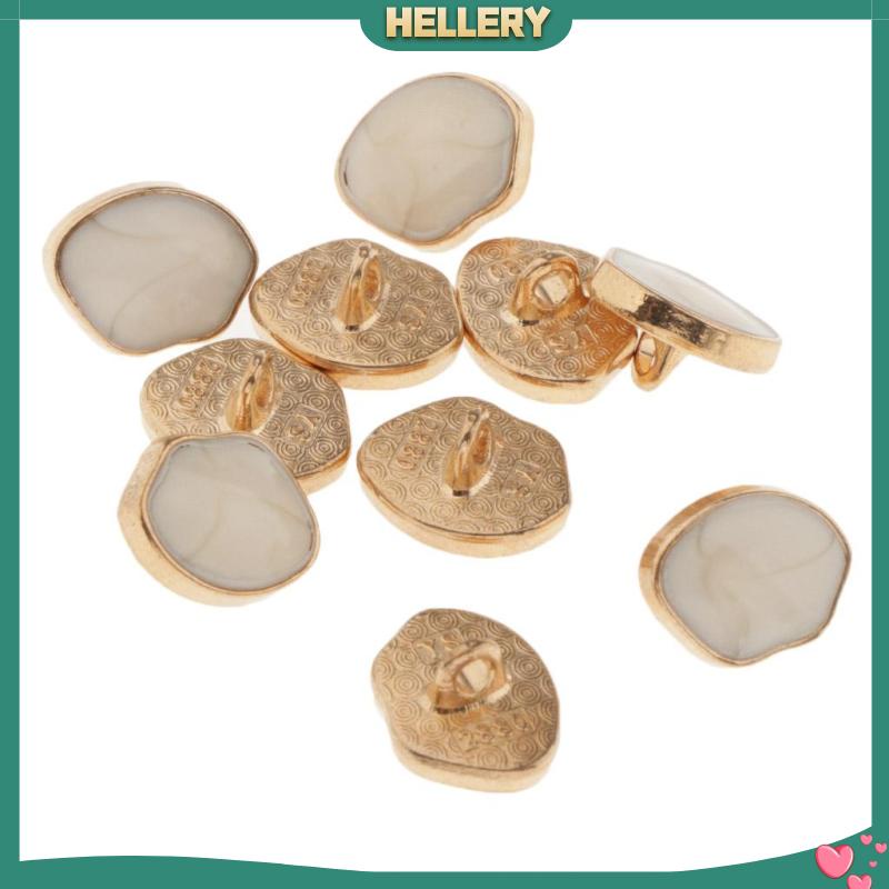 [HelleryVN] Set 10 Nút Áo Khoác Thể Thao Tráng Men Thủ Công