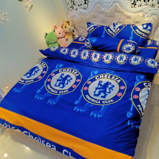 Bộ Chăn Ga Gối CLB Bóng Đá CHELSEA