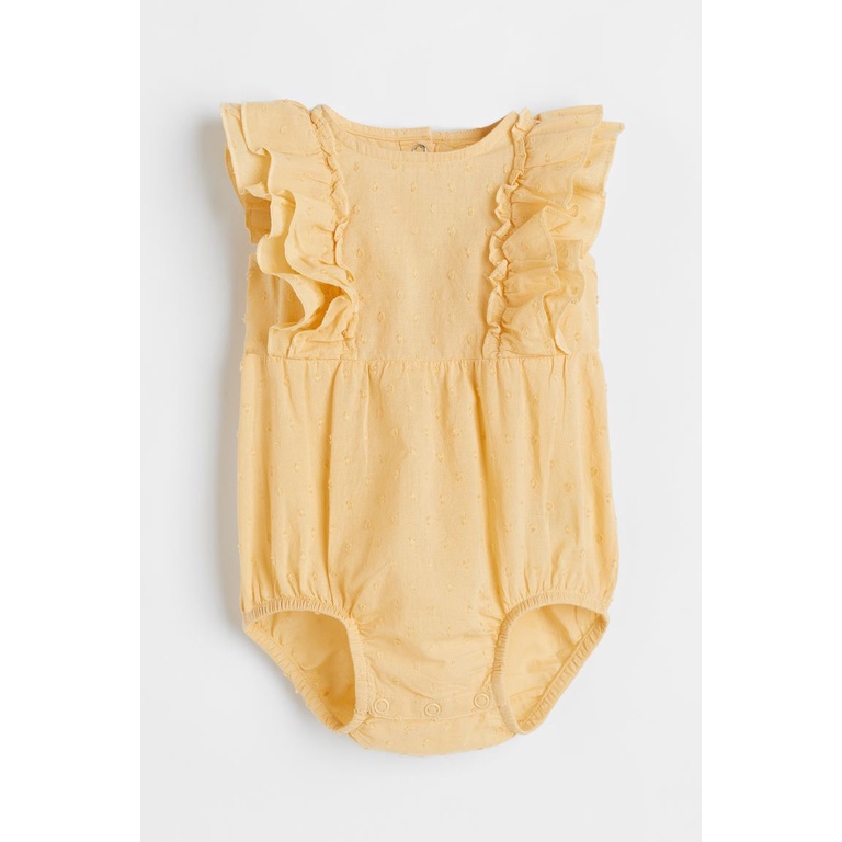 Bộ romper chất cotton siêu mềm Organic HM auth cho bé
