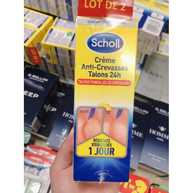 kem chống nứt gót chân scholl