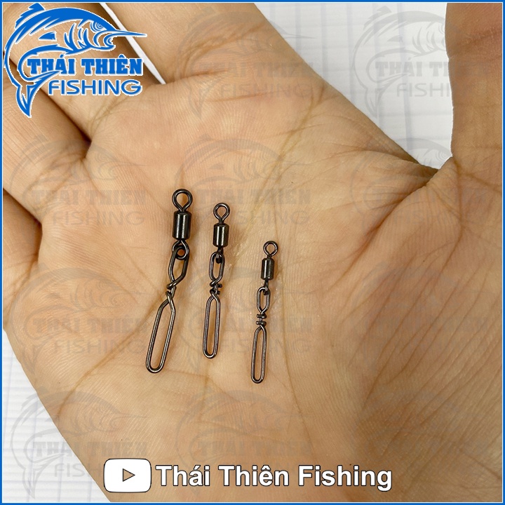 Khóa Lure Fuji Câu Cá Mani Link Vỉ 3 Cái Chuyên Dùng Lure Lóc Chẽm Mú