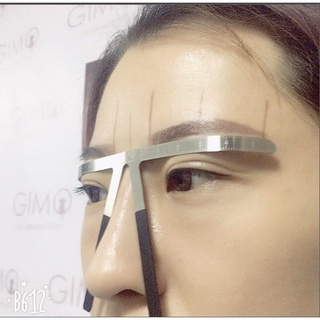 Thước Đo Chân Mày Chữ T trong phun xăm