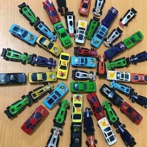 Set 50 ô tô sắt nhiều mẫu cho bé