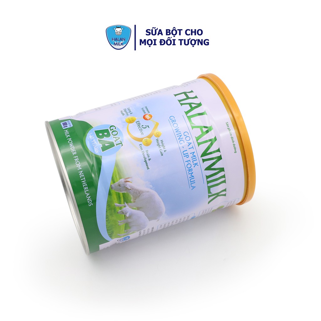 Sữa bột Halanmilk GOAT BA 900gr - Bổ sung dinh dưỡng cho bé