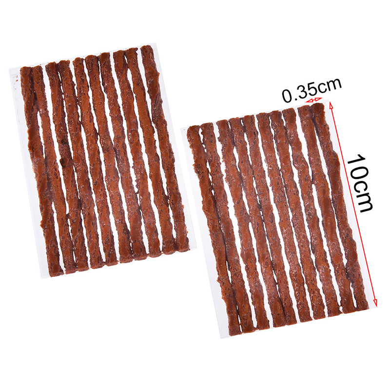 Set 20 Miếng Cao Su Vá Lốp Xe Ô Tô 3.5mm X 100mm