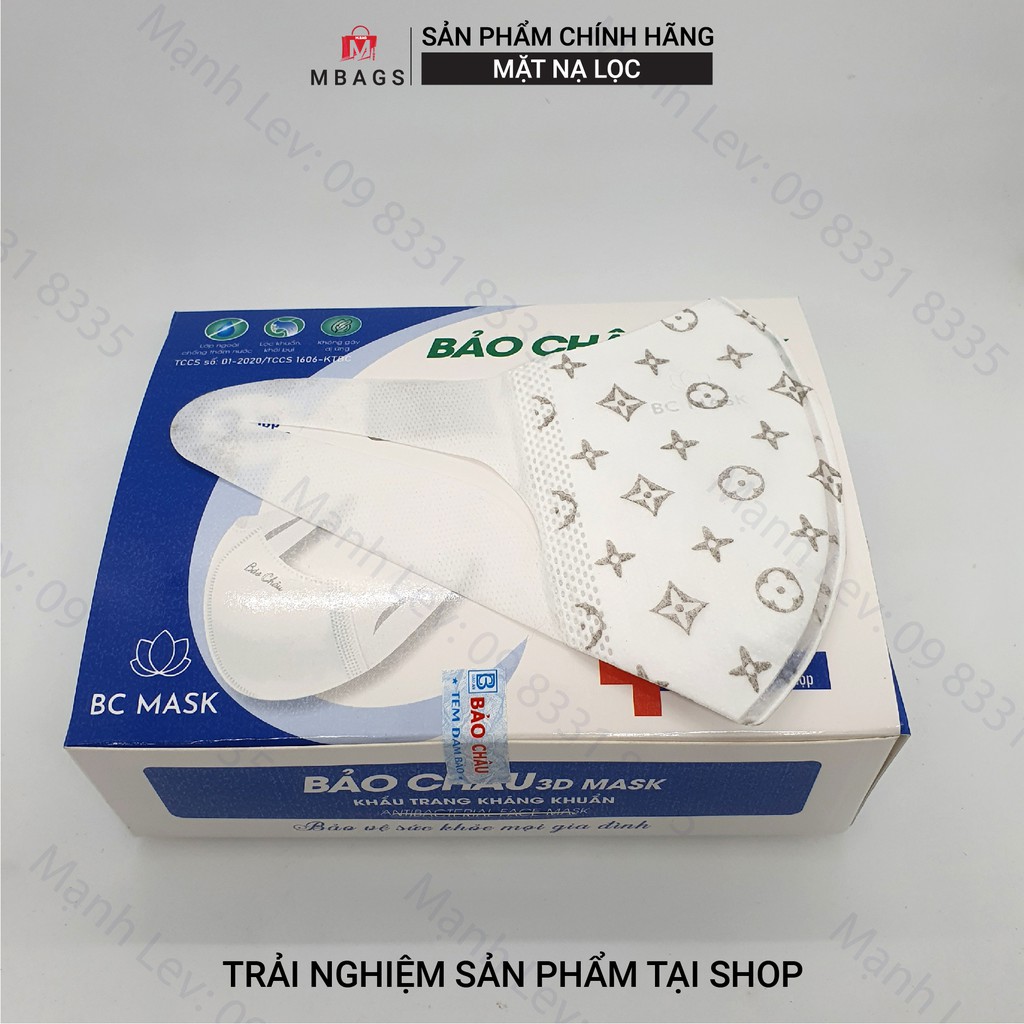 Khẩu Trang 3D Mask Bảo Châu Công Nghệ Dập Nhật Bản  - Hàng Chính Hãng