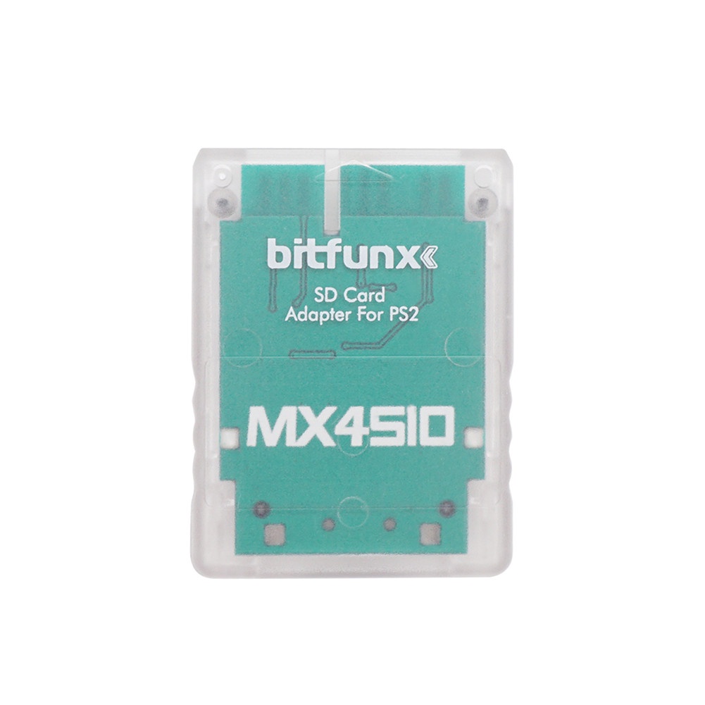 MX4SIO SIO2SD Bộ Chuyển Đổi Bộ Nhớ Chương Trình Thẻ Trò Chơi Thẻ cho PS2 Chơi Game Video Console Lá Chắn Trong Suốt Đầu Đọc Thẻ *