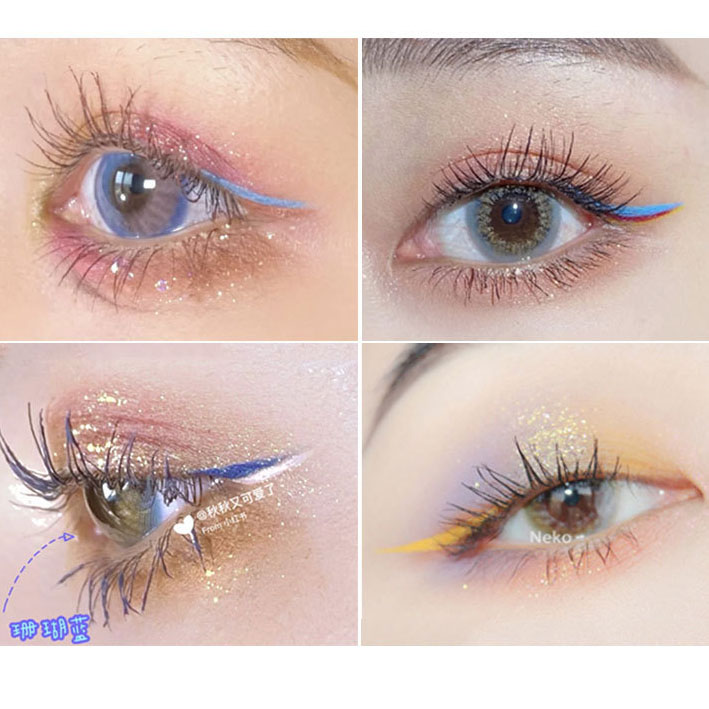 (Hàng Mới Về) Bút Kẻ Mắt Dạng Lỏng 6 Màu Sắc Tùy Chọn Chống Thấm Nước Lâu Trôi | BigBuy360 - bigbuy360.vn