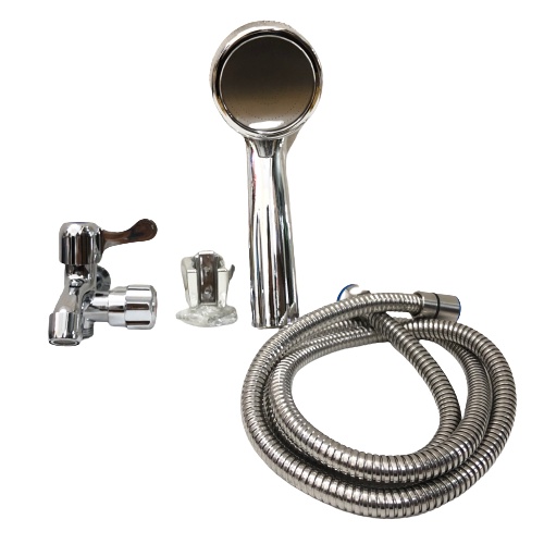 Bộ củ sen tắm tăng áp inox xi