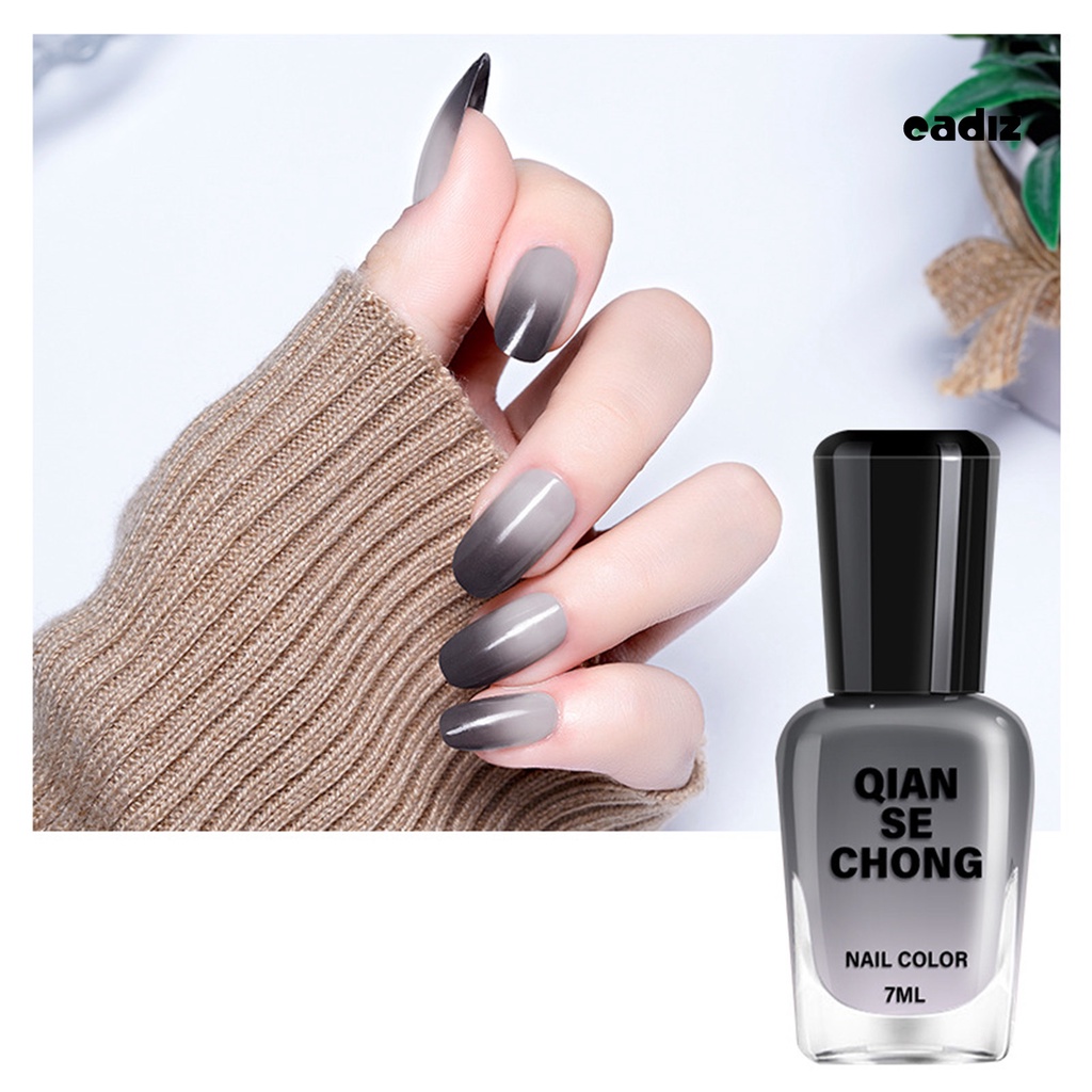 Sơn Móng Tay Màu Gradient Nhanh Khô Không Dễ Tẩy Màu 7ml Dành Cho Nữ