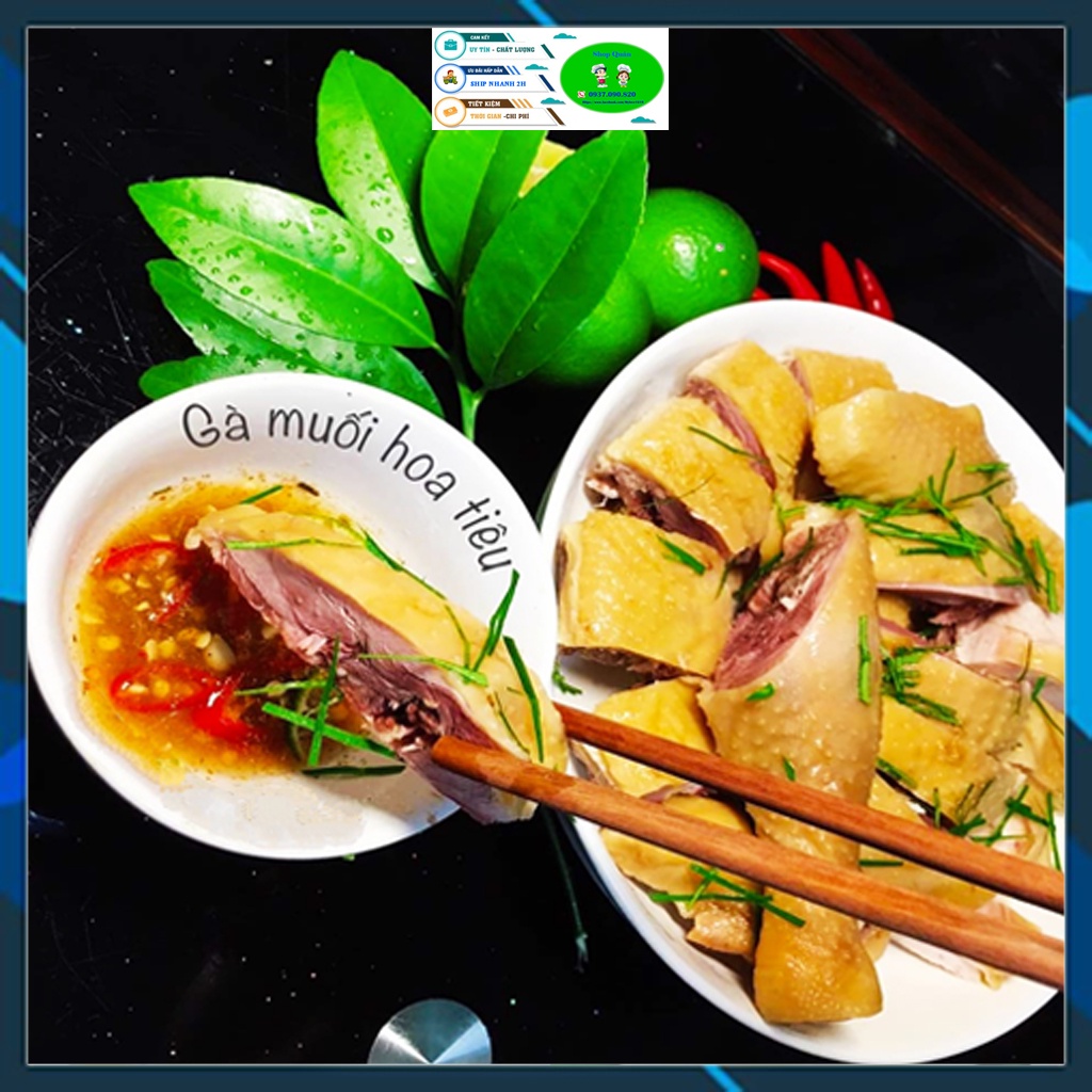 Gà Ủ Muối Hoa Tiêu 1 Vĩ –