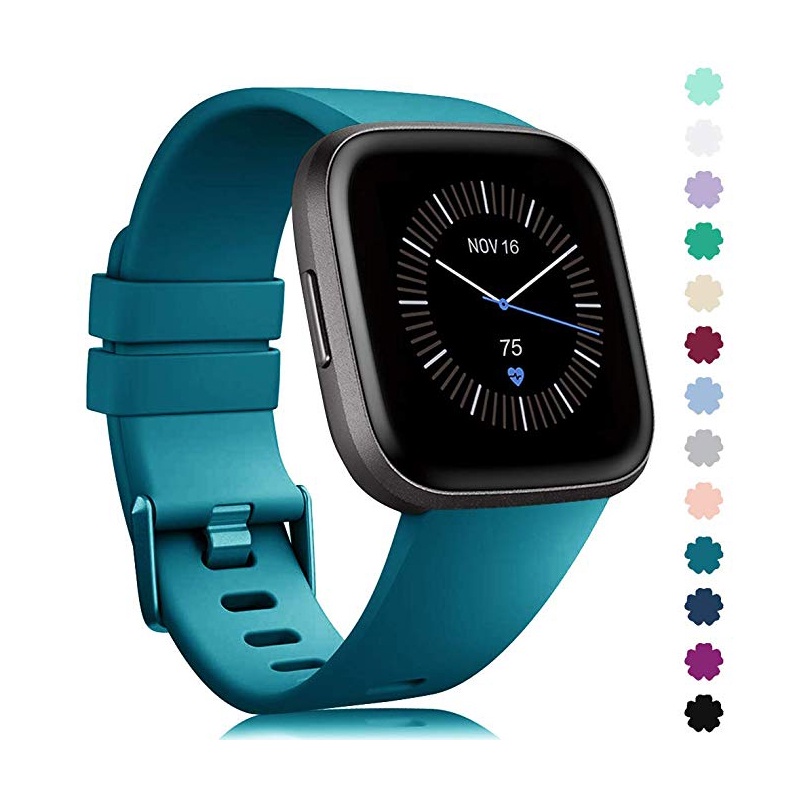 Dây Đeo Thay Thế Bằng silicone Cho Đồng Hồ Thông Minh Fitbit Versa / Versa2 / Lite / Versa 2