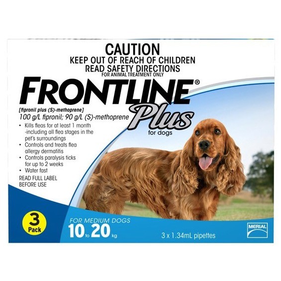 Tuýp nhỏ gáy ve rận cho chó Frontline plus (1 tuýp)