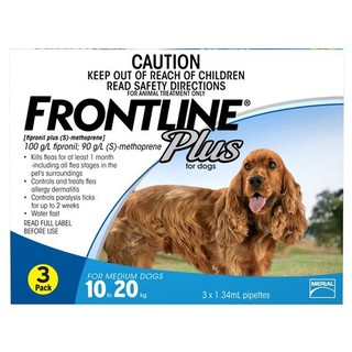 Nhỏ gáy trị ve rận Frontline Plus cho chó