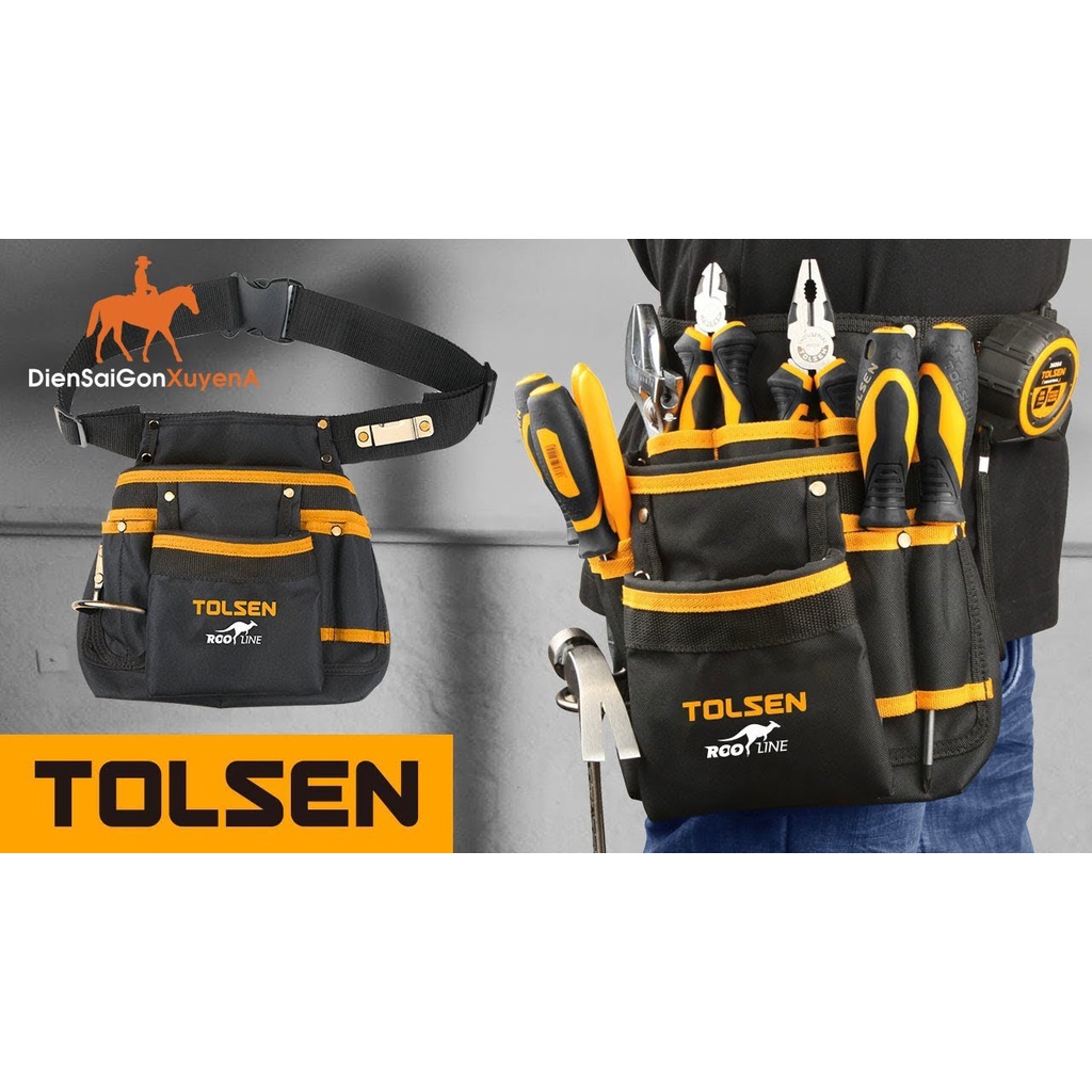 Túi đựng đồ nghề đeo thắt lưng Tolsen 80120