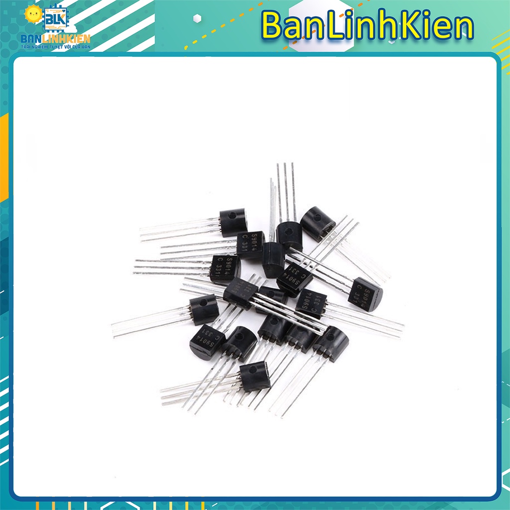 Bộ 10 transistor S9014 TO92/ SOT23 TRANS NPN 0.1A 45V