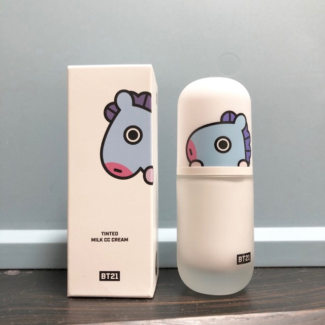 Kem Lót Điều Chỉnh Sắc Tố Da VT x BT21 TINTED MILK CC CREAM