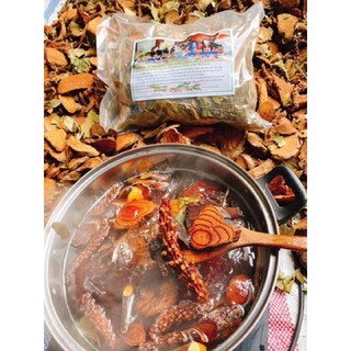 Combo 2 lá xông tắm dao đỏ sau sinh 1kg/gói - 6 lần xông tắm