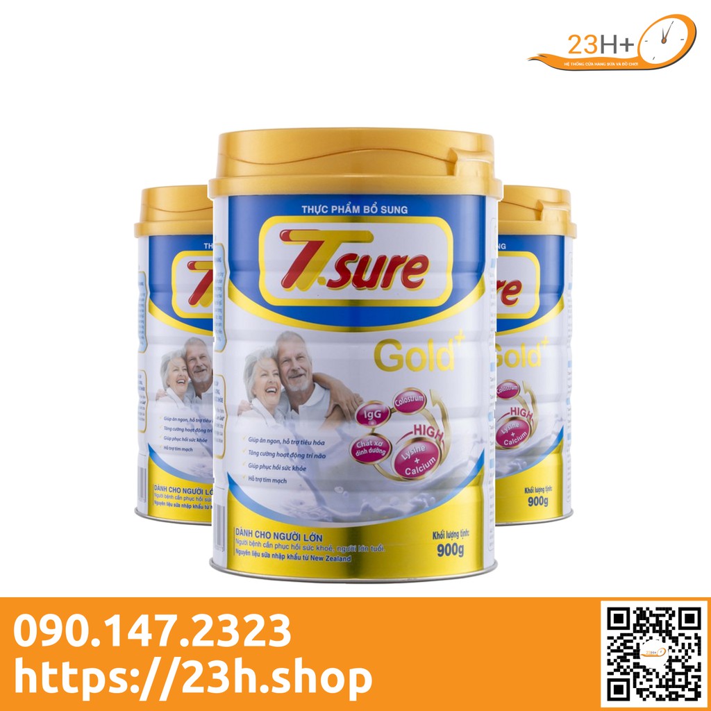 Sữa Bột Dành Cho Người Cao Tuổi Tsure Gold+ 900g