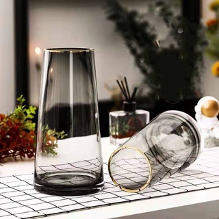 Bình hoa thủy tinh cao cấp 22t cao 22 và 25cm
