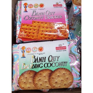 Bánh Quy Đường / bánh vuông đường jessica coconut