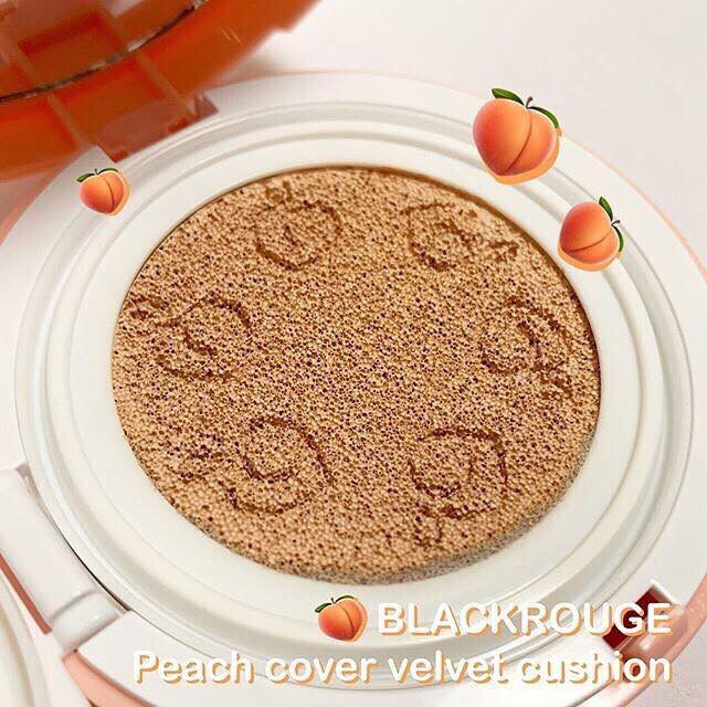 Cushion (Phấn Nước) Black Rouge Peach Cover Velvet