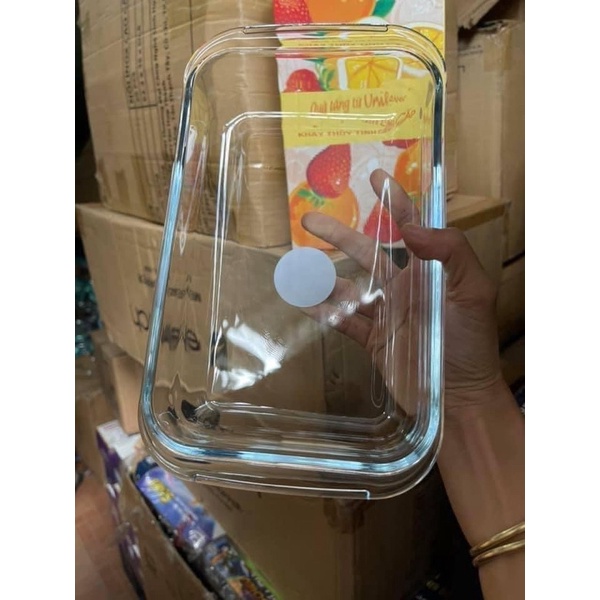 Khay Nướng Thủy Tinh 1 lít -HKM Của Unilever