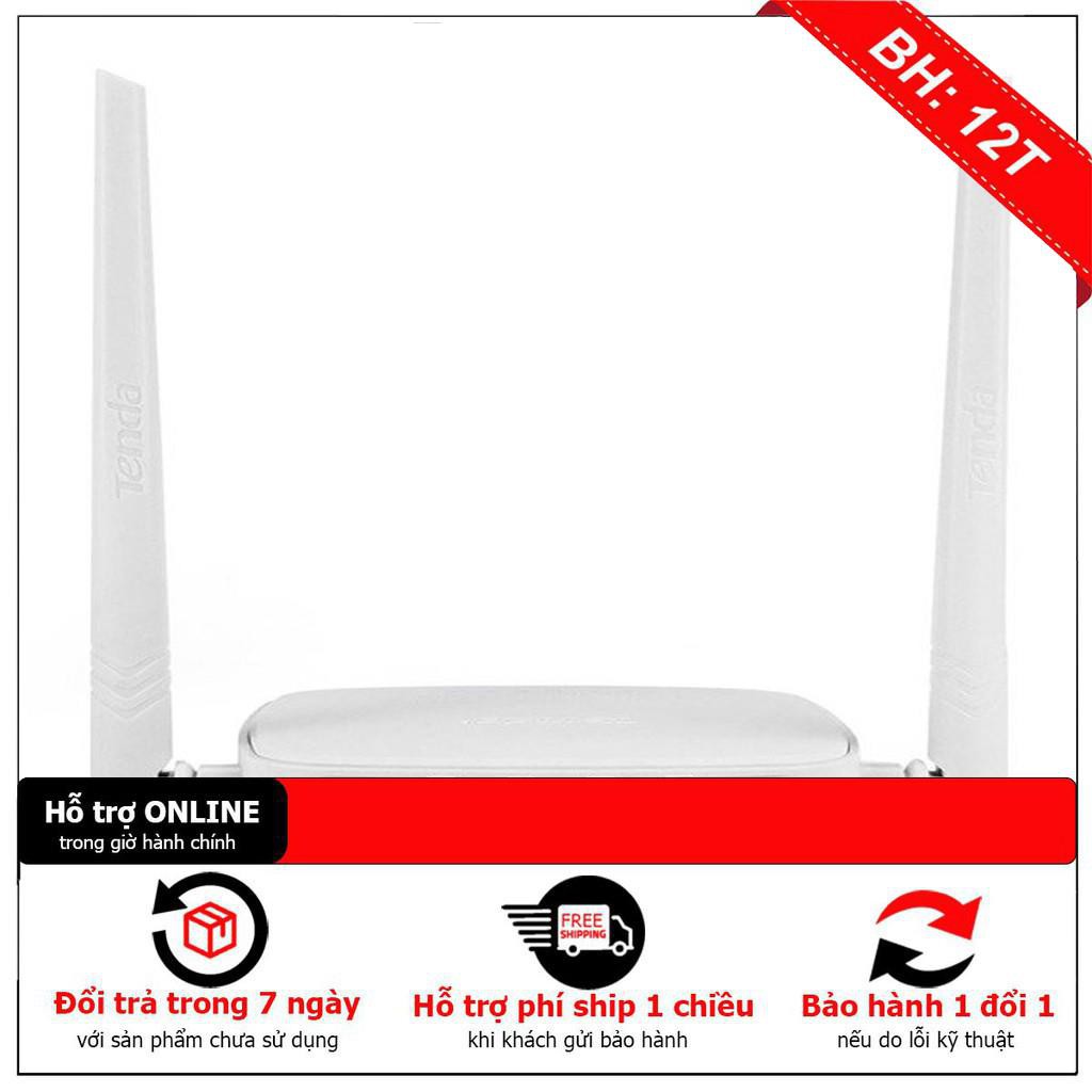 BH12TH Bộ phát wifi Tenda 2 râu chuẩn tốc độ 300Mps N301| FREE SHIP ĐƠN TỪ 50K ( Cài Đặt Tên Và Mật Khẩu Theo Yêu Cầu )