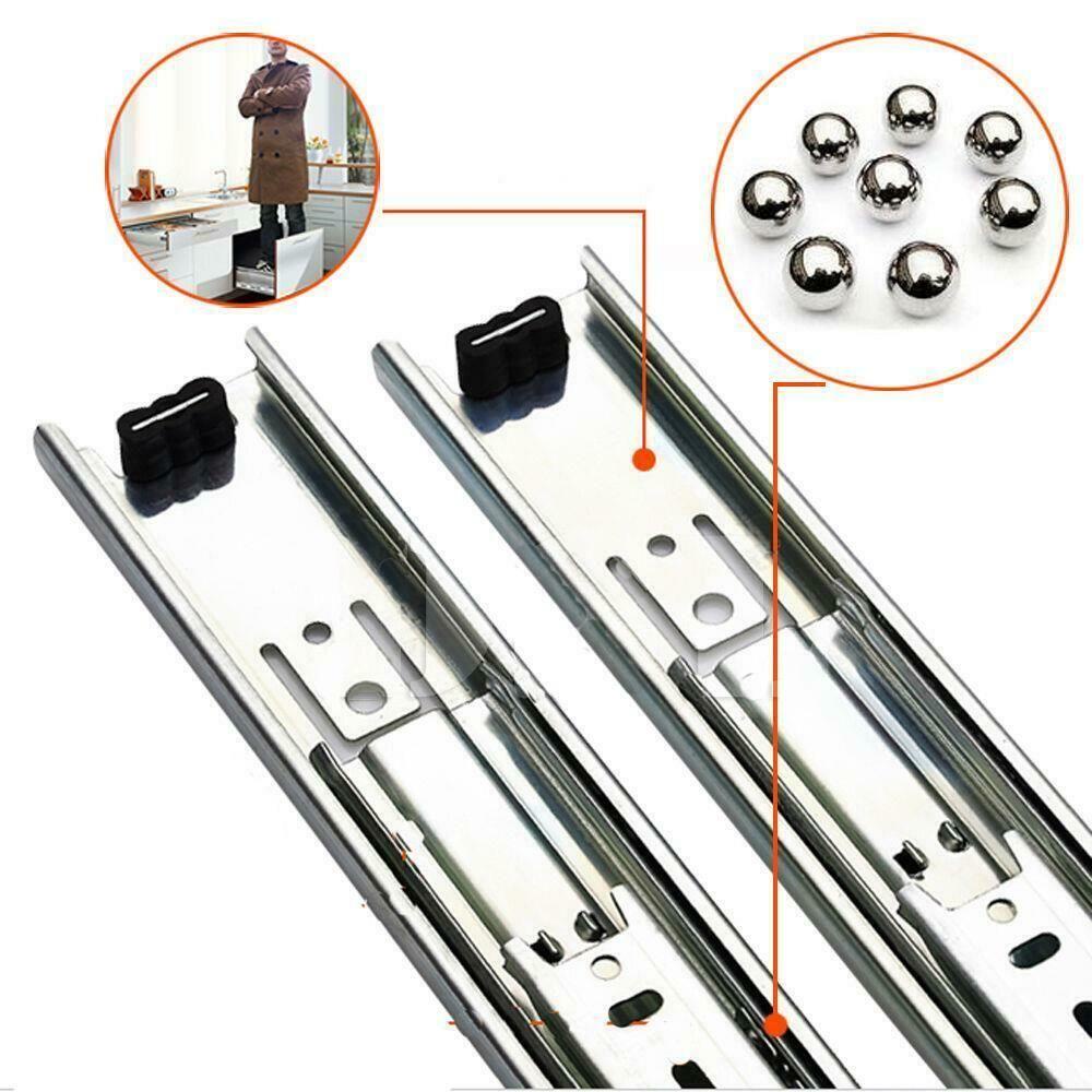 Bộ 2 Thanh Trượt Bằng Thép Không Gỉ Chịu Lực Chất Lượng Cao