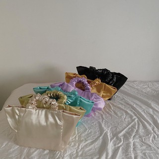 Lily Scrunchie Bag | Túi Đeo Vai Quai Ngắn Lụa Form Mới Lạ