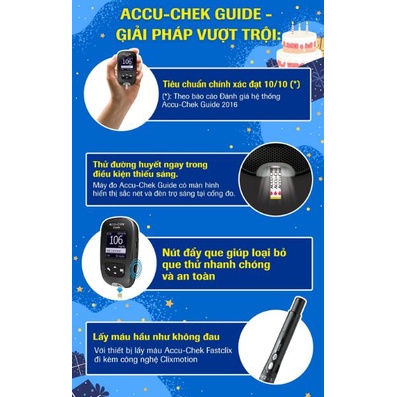 Que thử đường huyết Accu-Chek Guide