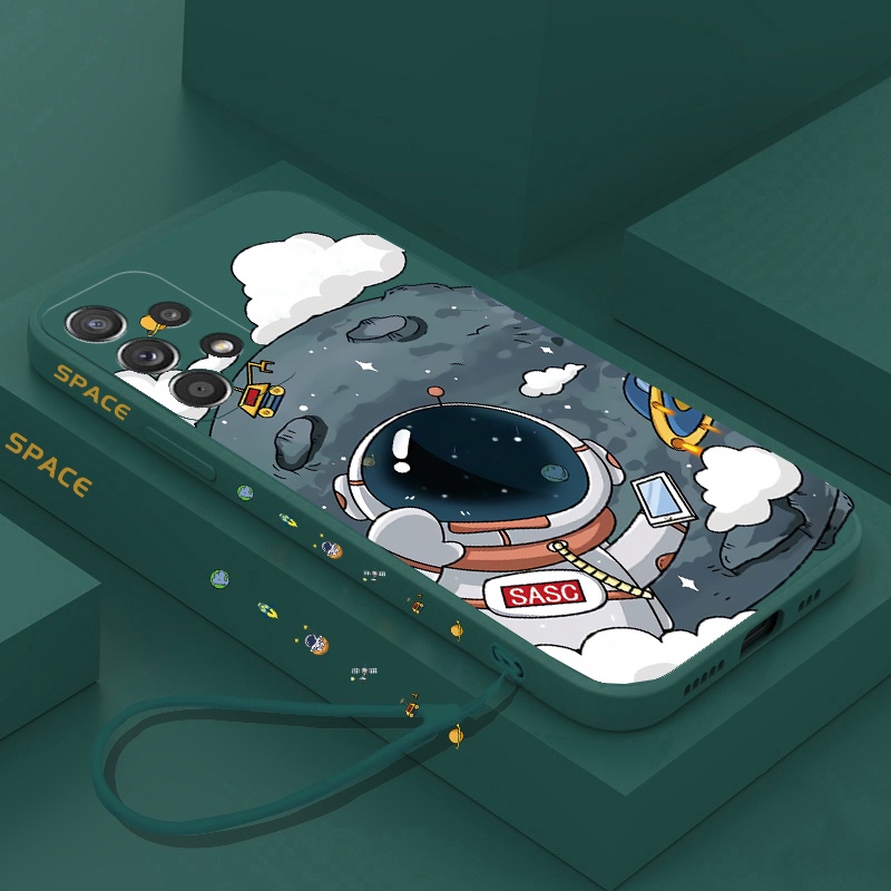Ốp Điện Thoại Tpu Hình Nasa Cho Samsung Galaxy A53 A33 5G A13 4G Note 10 Lite Note 20 20 Ultra S10 Plus A81