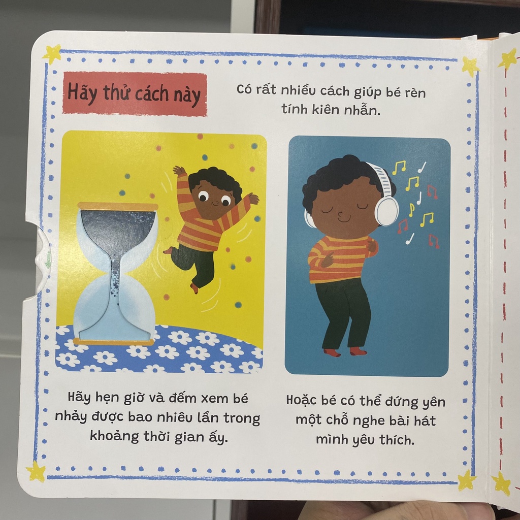 Sách tương tác - Những cảm xúc nhỏ quan trọng của bé – Mình có thể kiên nhẫn