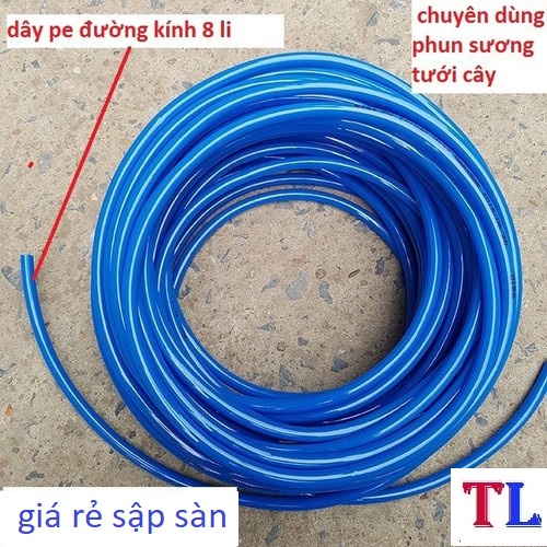 Dây Phun Sương Đường Kính 8mm Chất Liệu Nhựa PE